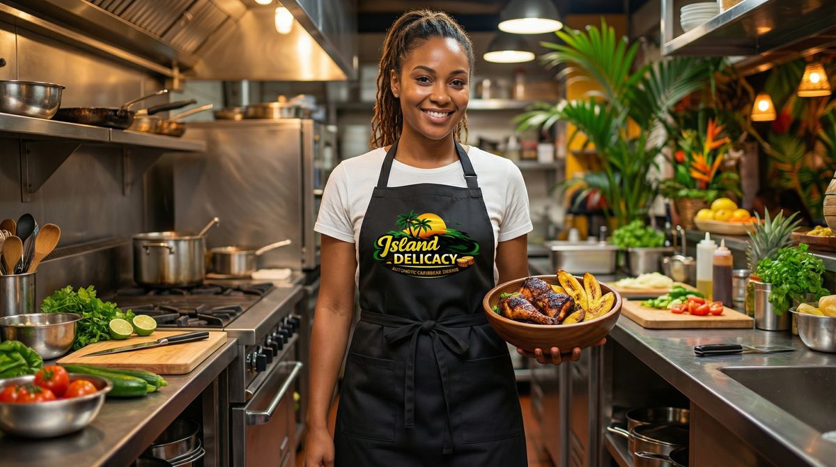Island Delicacy food service moment